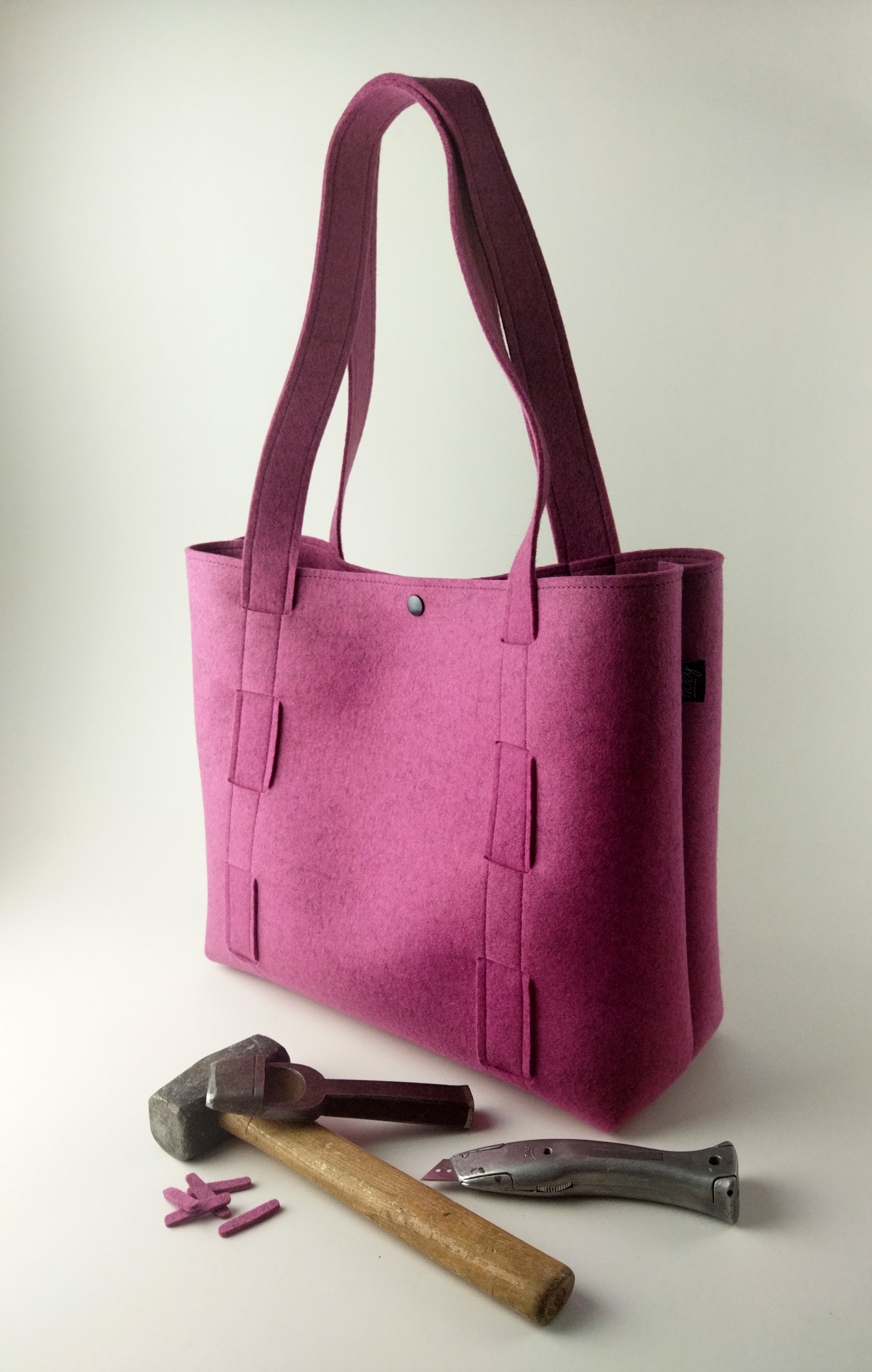 Alle Filzprodukte gibt es in unterschiedlichen Farben