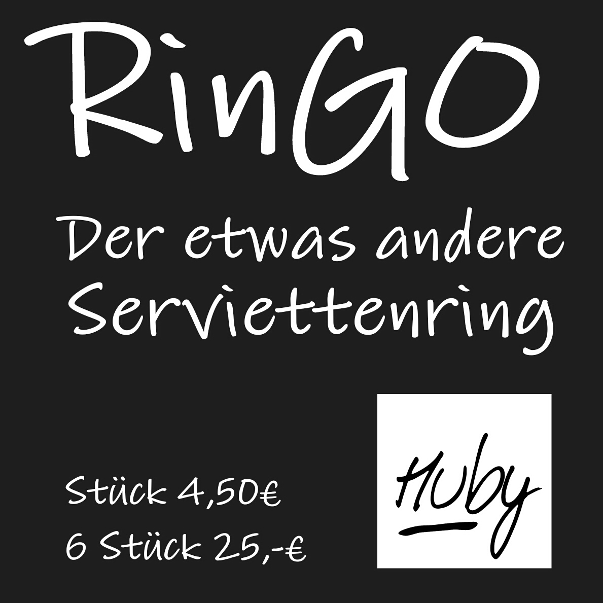 Ringo der etwas andere Serviettering